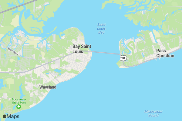 Swim Across the Bay  location map image