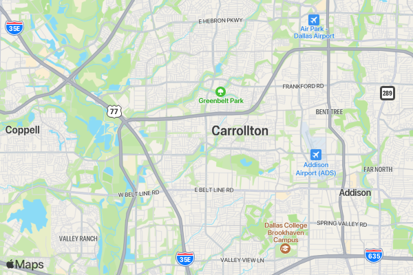 SWRECF 5K Run/Walk location map image