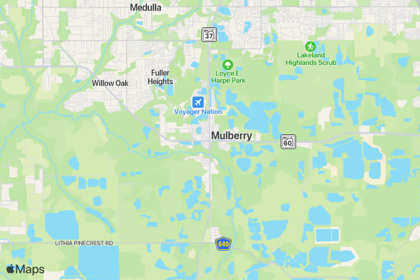Tactical Games University JTAC Ranch location map image