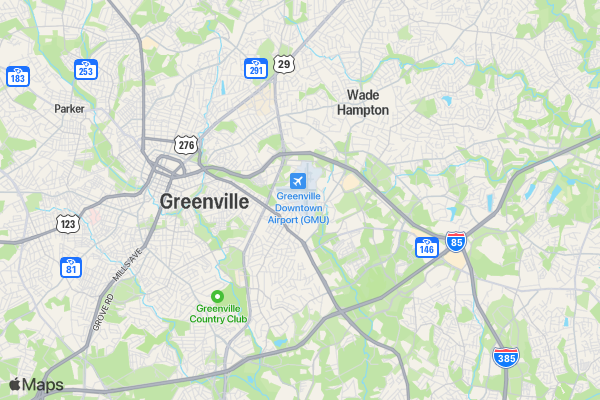 Take Flight 5K location map image