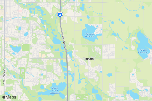 Taste in Timnath Scarecrow 5K location map image