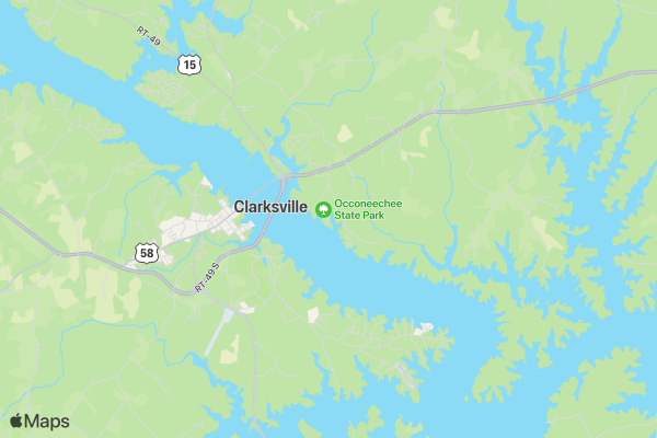 TCC Family Fun Run location map image