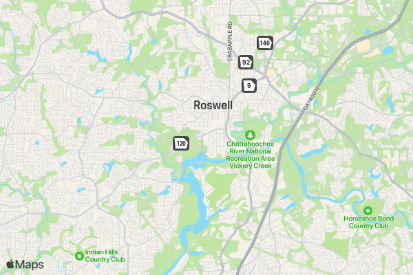 Team Maggie 5K/10K location map image