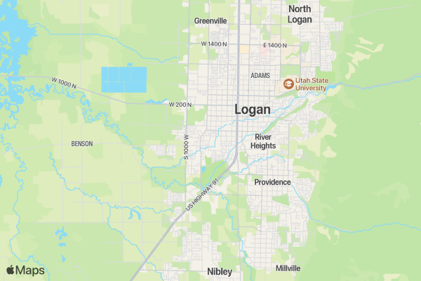 Teddy Bear Fun Run location map image