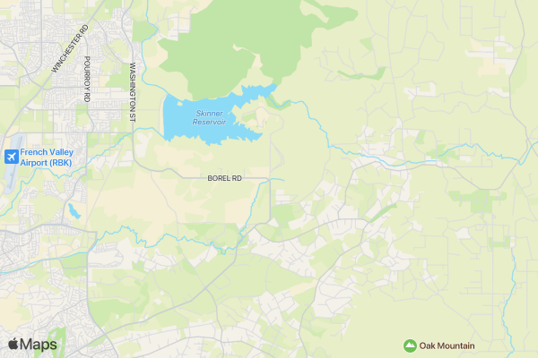 Temecula Happy Hour Run location map image