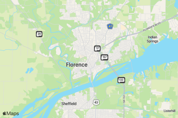 Tempo Run location map image