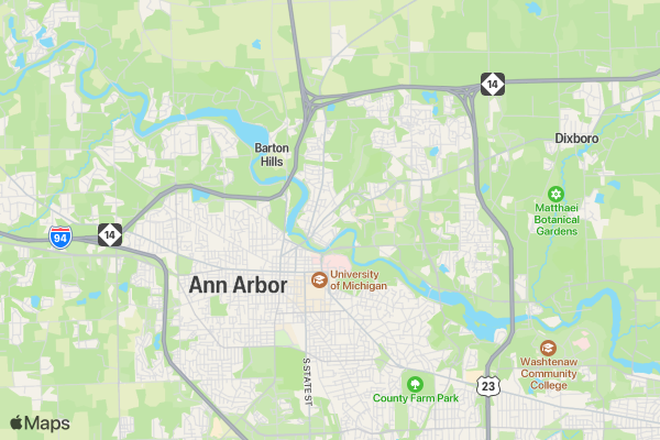 Test Run Jet location map image