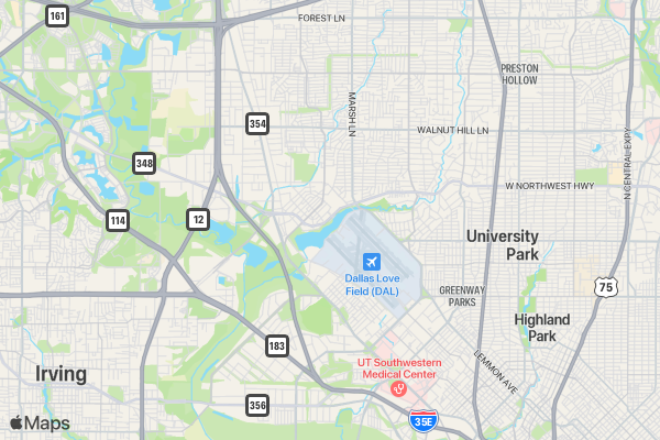 Texas Quad - Day 2 location map image
