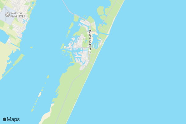 Texas Sealife Center Turtle Trot 5K & 10K 2023 location map image