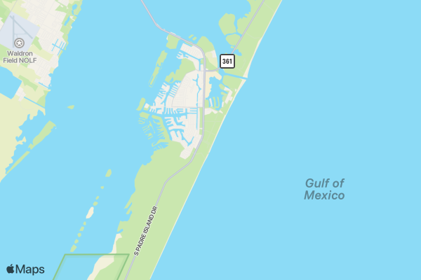 Texas Sealife Center Turtle Trot 5K location map image