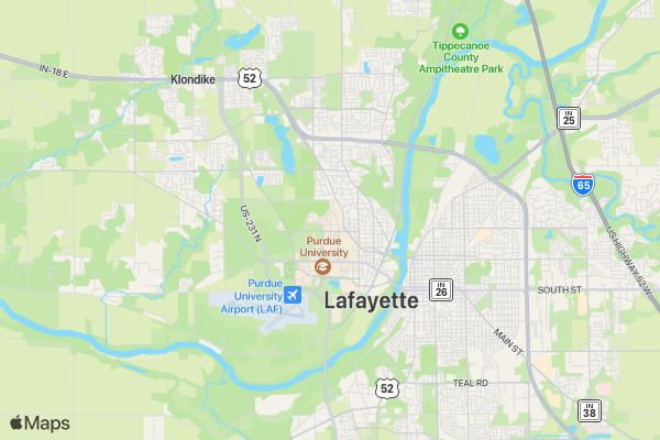 The Challenge 5K location map image