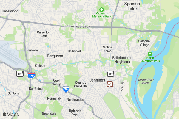 The Closing The Gap Marathon location map image