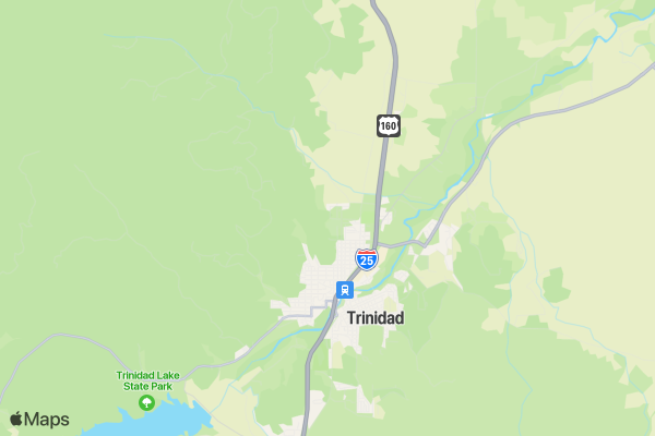 The Dead Man 5k Trail Run location map image