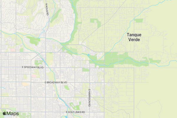 The Desert Dash Color Run location map image