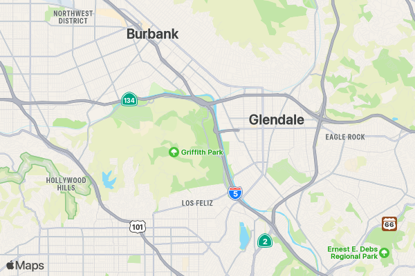 The Doggie Run 4K/5K location map image