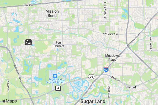 The Earnie Lee SHACK Walker Foundation 5K Run/Walk location map image
