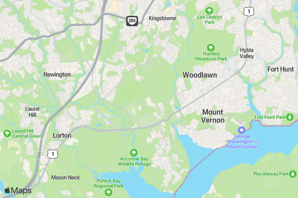 The Exchange & MWR Fun Run/Walk location map image