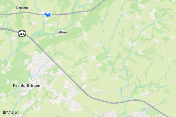 The Great Turkey Hunt location map image