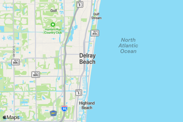 The Incredible Pink 5K Walk location map image
