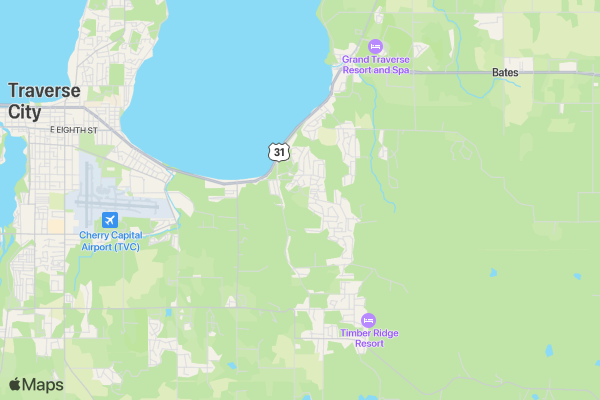 The Jack-O'-Lope 5K location map image