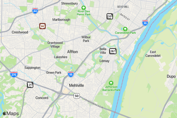 The Lion's Run location map image