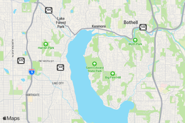 The Local 5K Run/Walk location map image