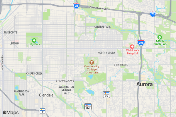 The Logan School Finish Line location map image