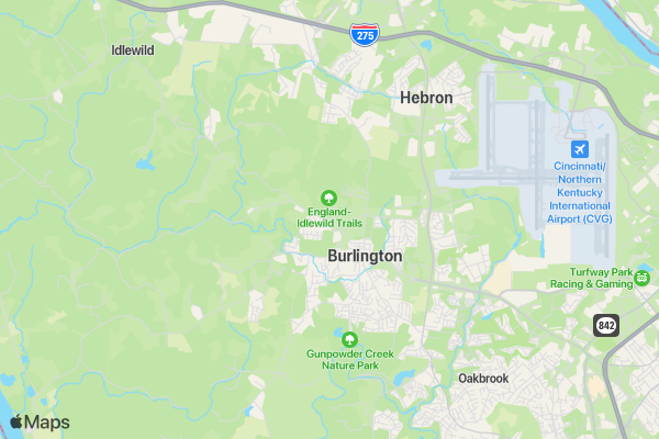 The Mike Preston Warrior Run location map image