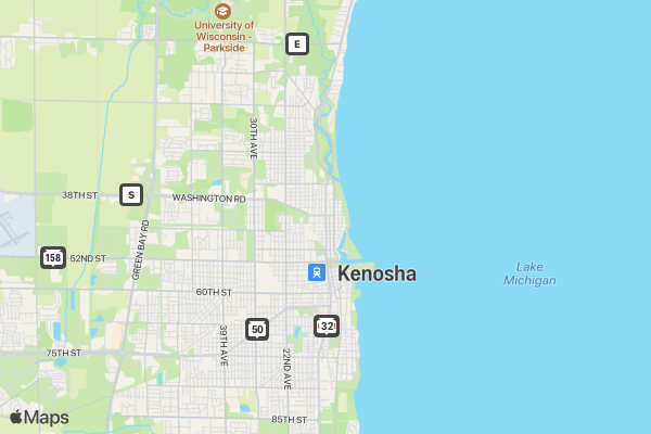 The NINE location map image