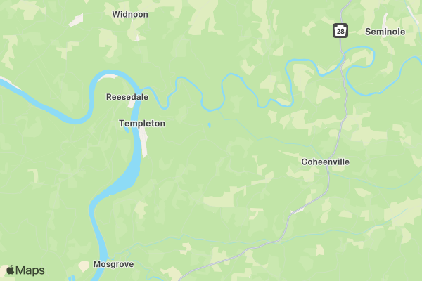 THE PROVING GROUNDS PENNSYLVANIA location map image