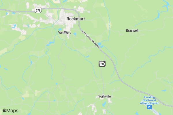 The Rock & Comet 12k/5k location map image