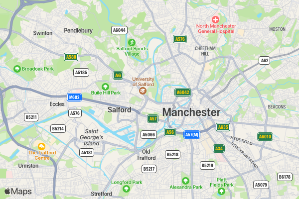 The Running Dead 5k Zombie Run location map image