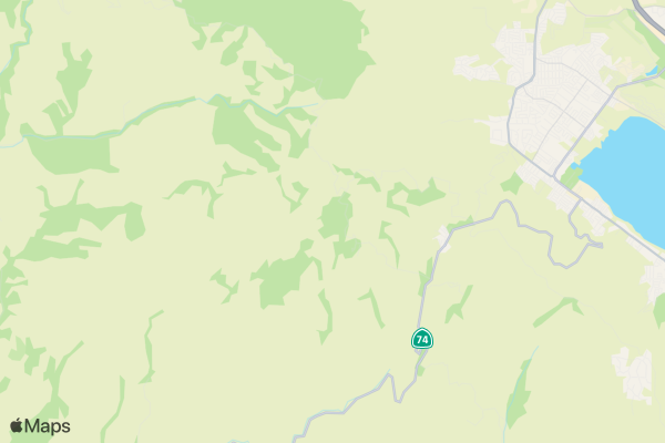 The Saddleback Marathon location map image