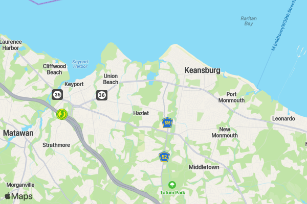 The Scott Goldsberry 5k run and 1 mile Walk location map image