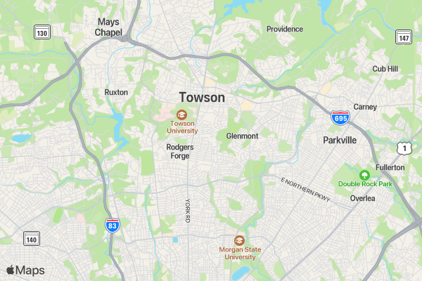 The Stoneleigh Derby location map image