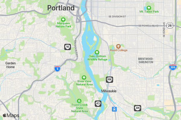 THE SUNSET ON THE SPRINGWATER location map image