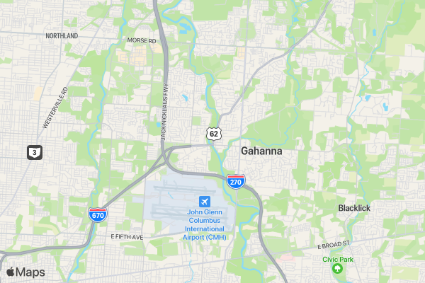 The Super Run 5K - Columbus, OH location map image