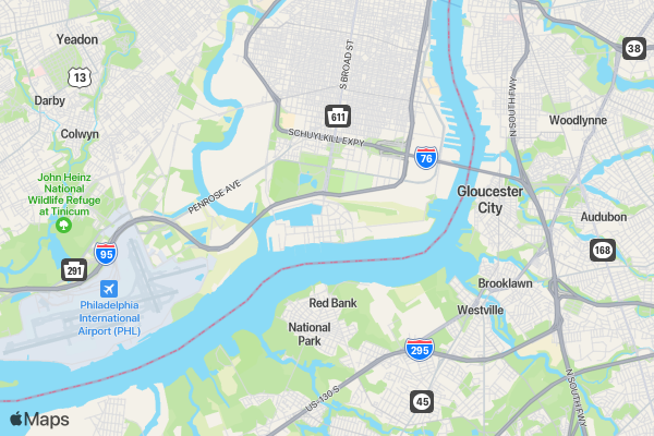 The Super Run 5K - Philadelphia, PA 2017 location map image