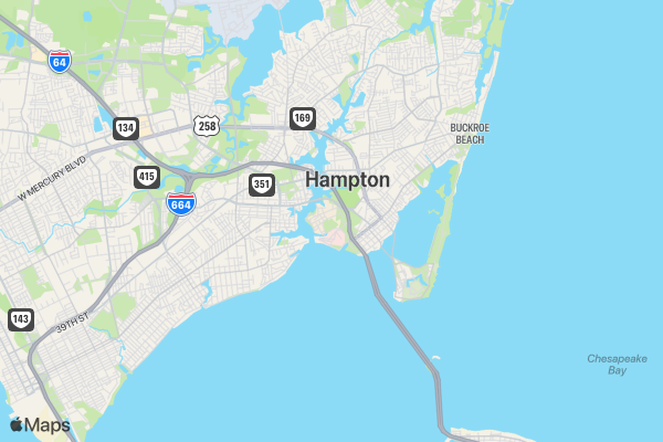 The Sweet Sweat 5K Color Run/walk location map image