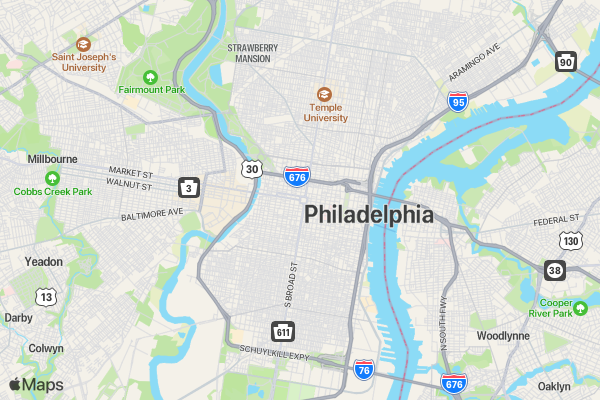 Therapeutic 5K for Sarah location map image