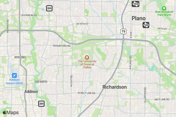 Theta 5K location map image