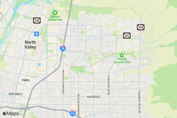 Thin Mint Sprint Fun Run location map image