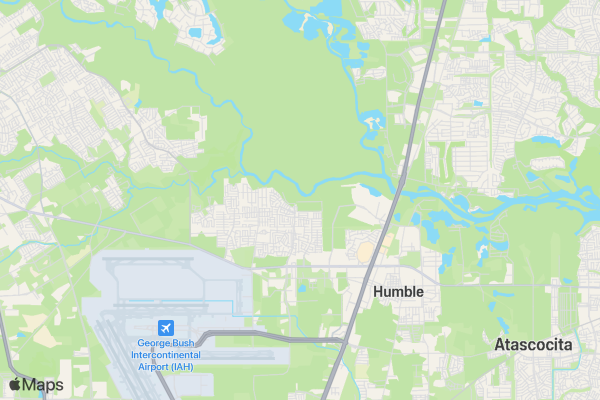 Thunder Fun Run location map image