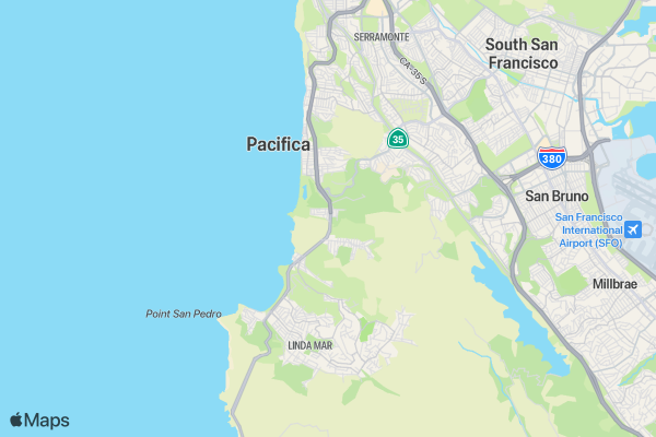 Tiki Trot 5K and Bella's Tiny Tiki Dash location map image