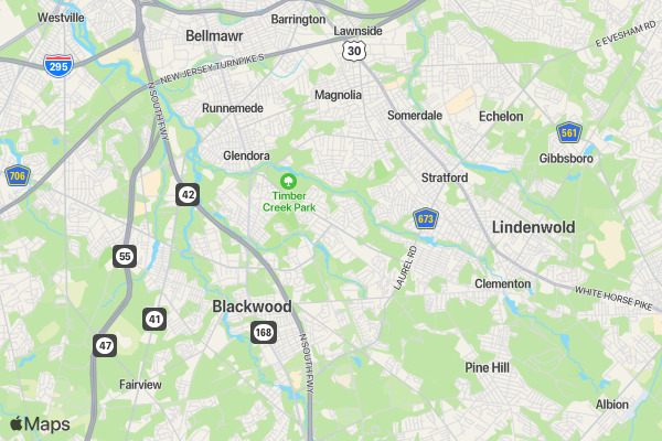 Timbercreek Trot location map image