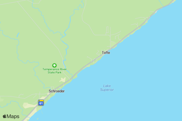 Tofte Trek Wilderness Race location map image