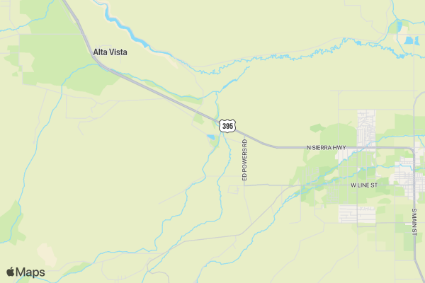 Toiyabe Road Run location map image