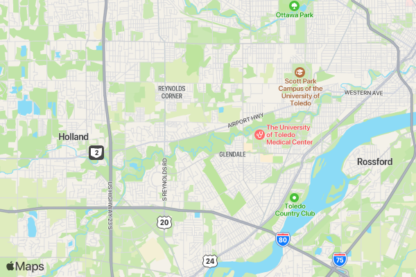 Toledo Law's Race Judicata 5k location map image