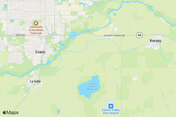 Too Hot to Trot 5K location map image