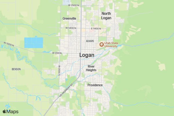 Top of Utah 5K Run location map image